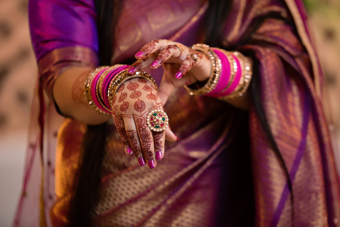 Veil & Bloom — Mehendi