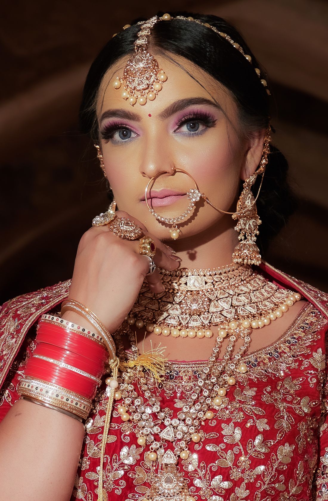 Veil & Bloom — Traditional bride